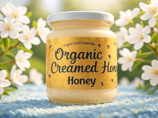 WOLFFE FARMS ORGANIC CREAMED HONEY (2lb)